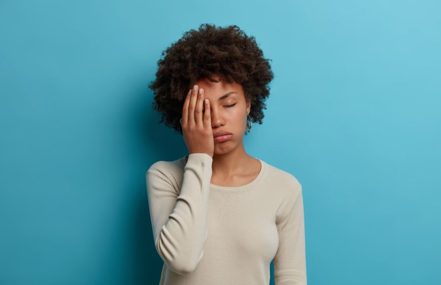 Examineme.co.uk - Tired and fatigued female